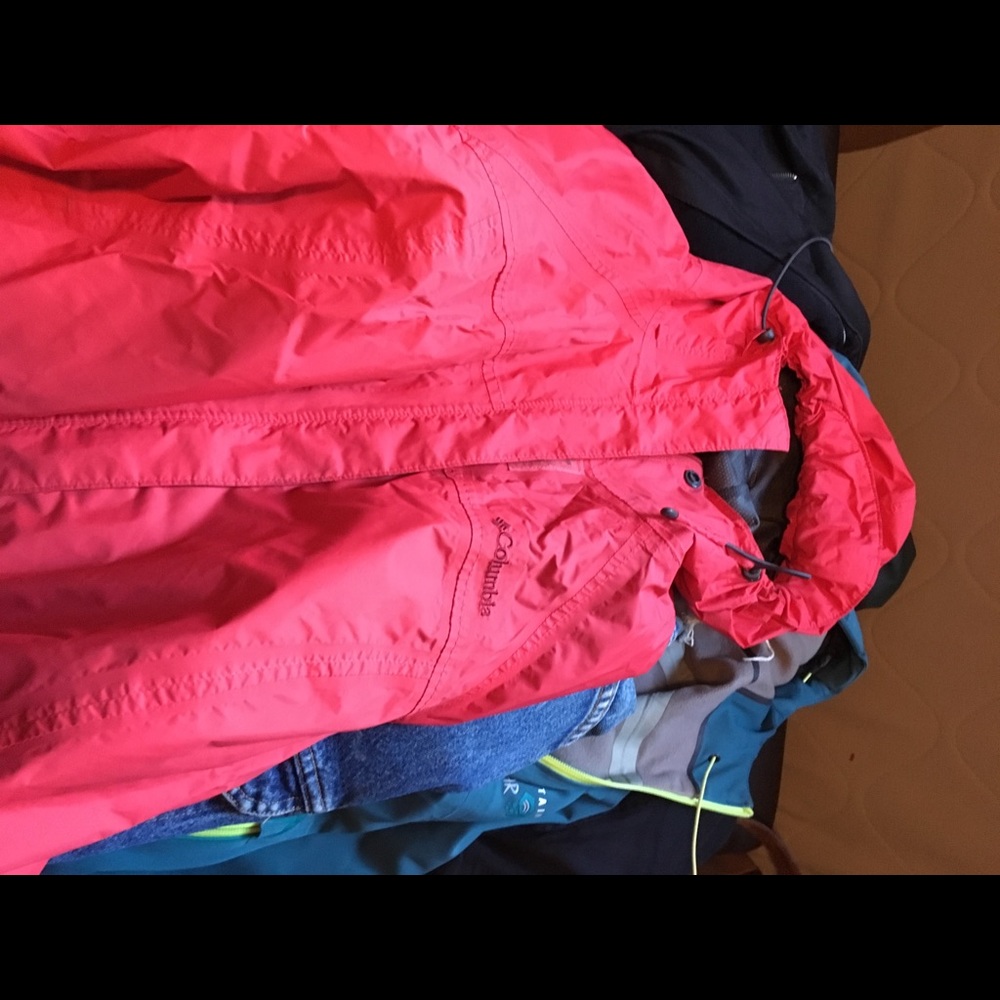 Columbia rain jacket